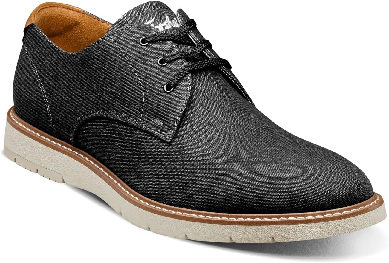 Мужские оксфорды Florsheim Vibe из холщовой ткани с однотонным носком, черный
Мужские оксфорды Florsheim Vibe из холщовой ткани с однотонным носком, черный