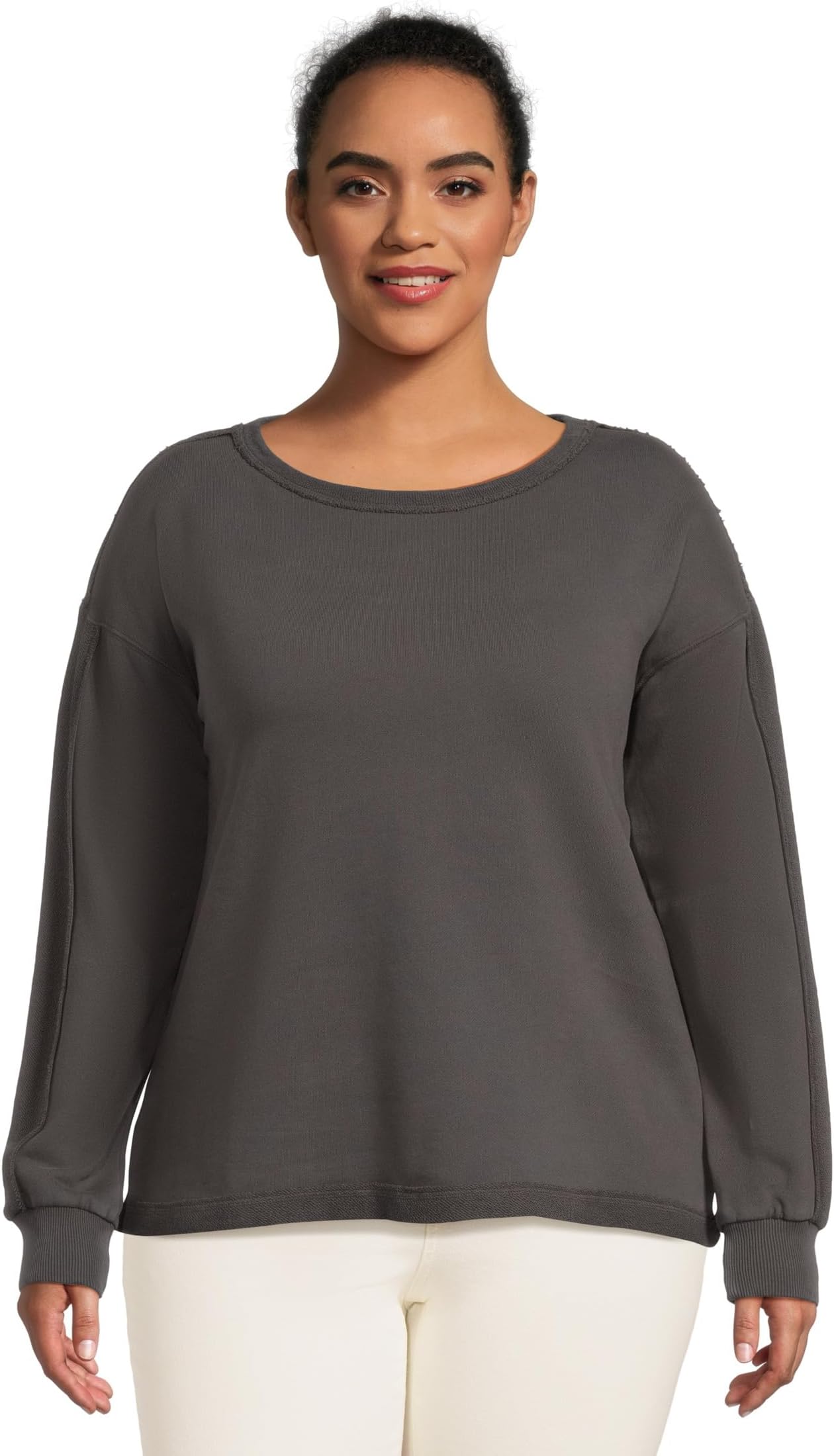 Женская толстовка с длинным рукавом и обратными швами Mod-o-doc, Washed Ebony
Женская толстовка с длинным рукавом и обратными швами Mod-o-doc, Washed Ebony