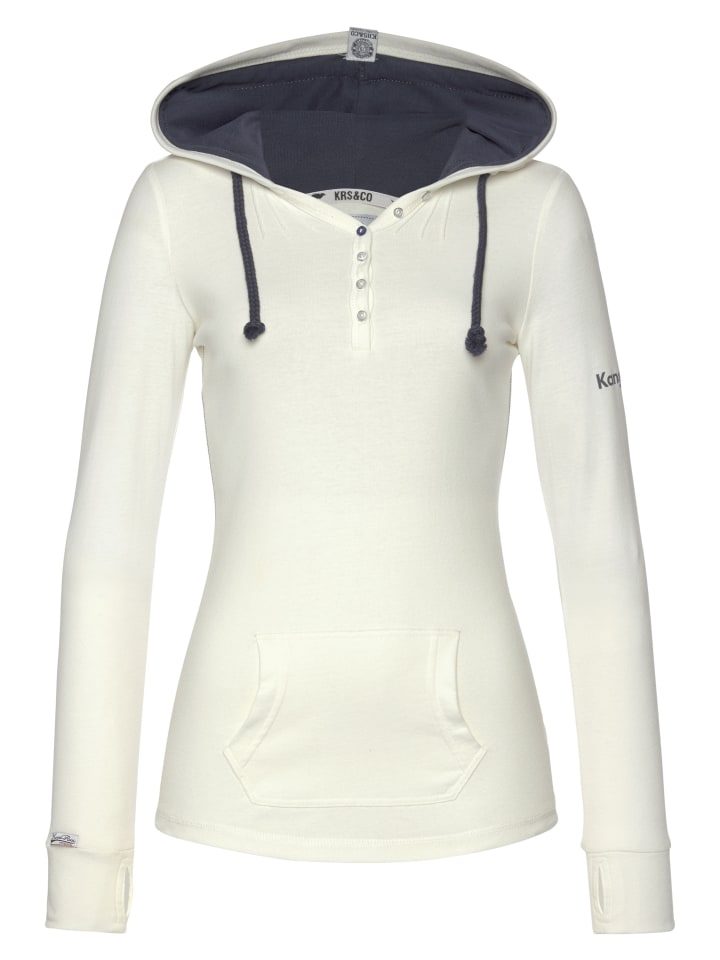 Рубашка с капюшоном бежевого цвета Kangaroos
Рубашка с капюшоном бежевого цвета Kangaroos