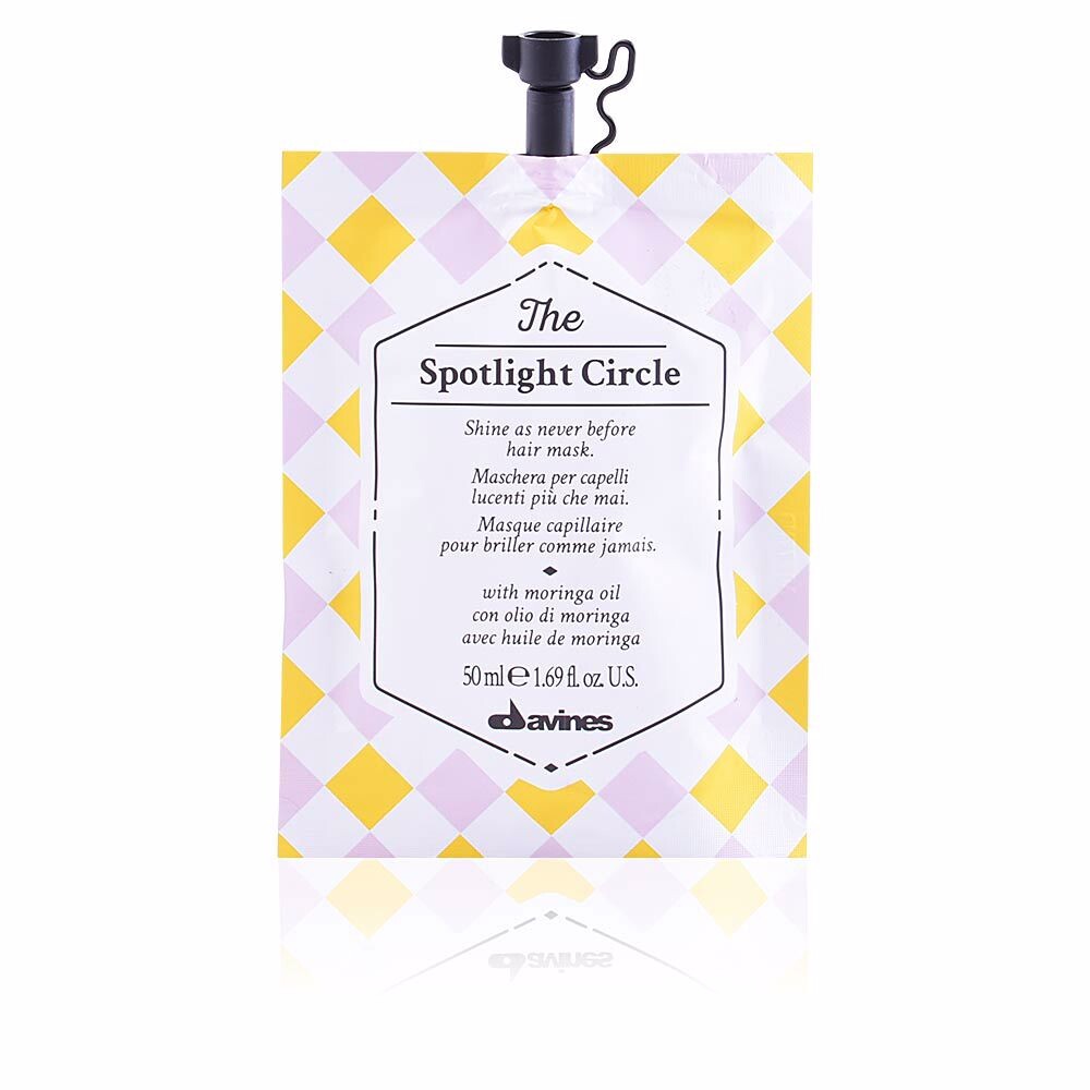 Блестящая маска Spotlight Circle Shine Hair Mask Davines, 50 мл
Блестящая маска Spotlight Circle Shine Hair Mask Davines, 50 мл