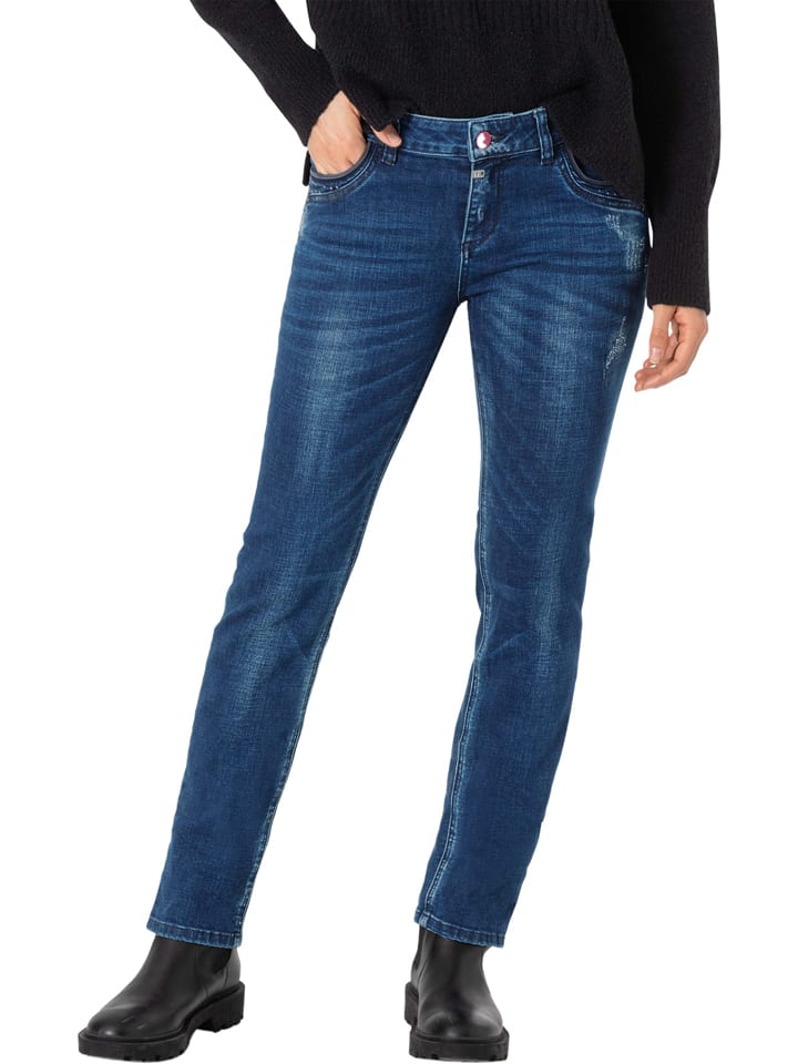 Timezone Джинсы - зауженный крой - темно-синего цвета
Timezone Джинсы - зауженный крой - темно-синего цвета