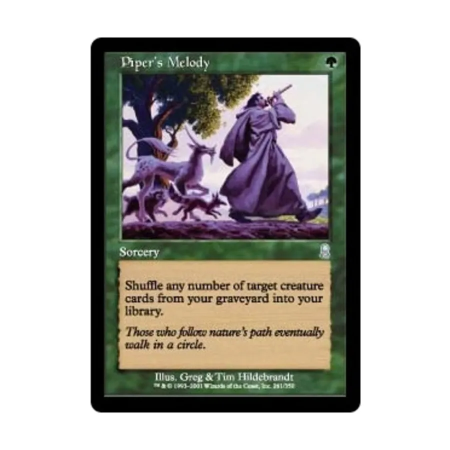 CCG Мелодия Пайпер (U), MTG - Odyssey
CCG Мелодия Пайпер (U), MTG - Odyssey