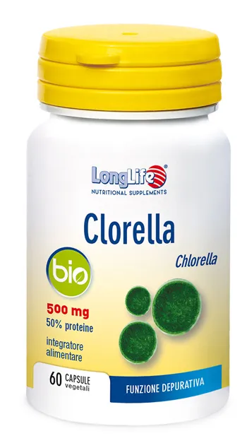 LongLife Bio Chlorella 60 растительных капсул, очищающая добавка Long Life
LongLife Bio Chlorella 60 растительных капсул, очищающая добавка Long Life