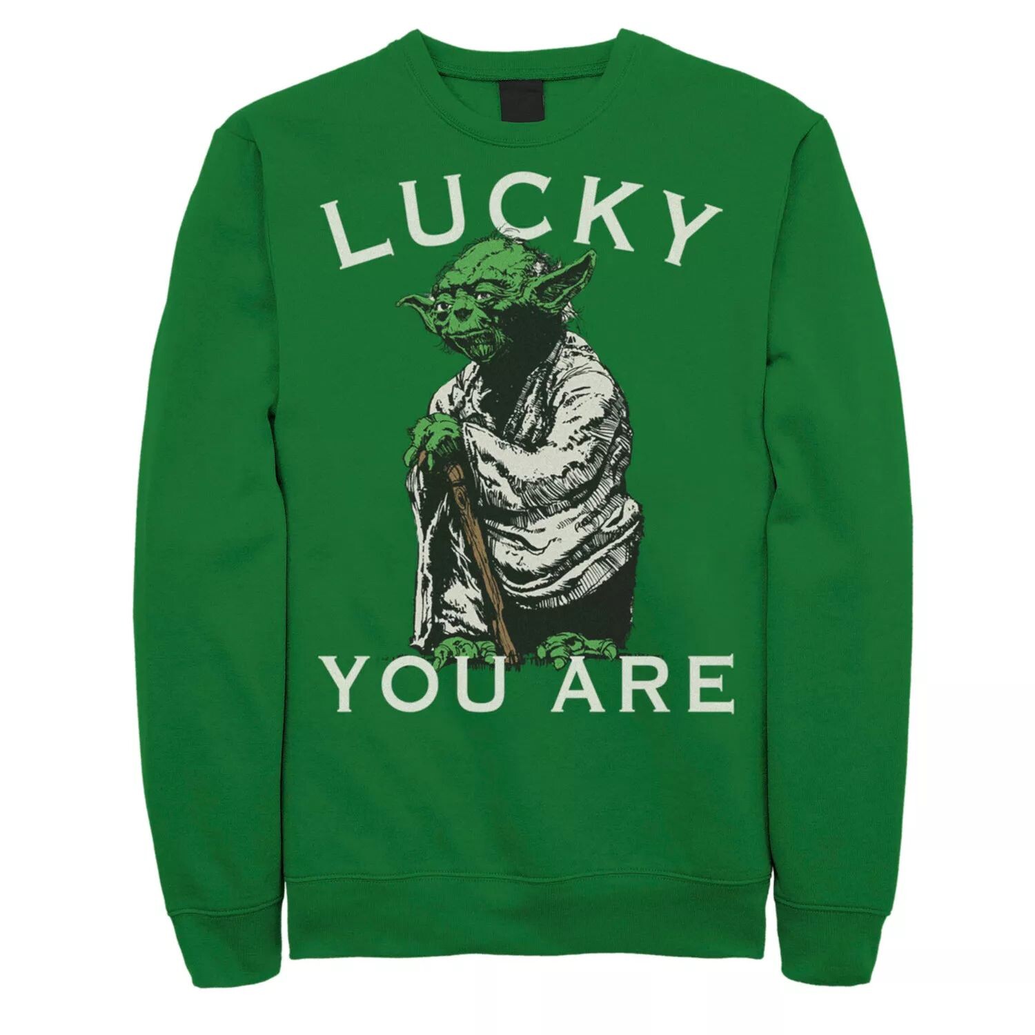 Мужской свитшот ко Дню Святого Патрика «Звездные войны Йода» «Lucky You Are» Licensed Character
Мужской свитшот ко Дню Святого Патрика «Звездные войны Йода» «Lucky You Are» Licensed Character
