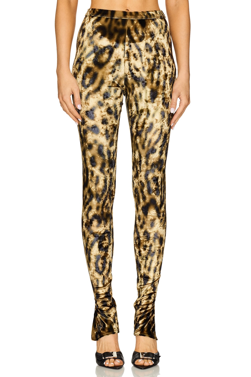 Леггинсы с разрезом по низу Lapointe, мультиколор
Леггинсы с разрезом по низу Lapointe, мультиколор