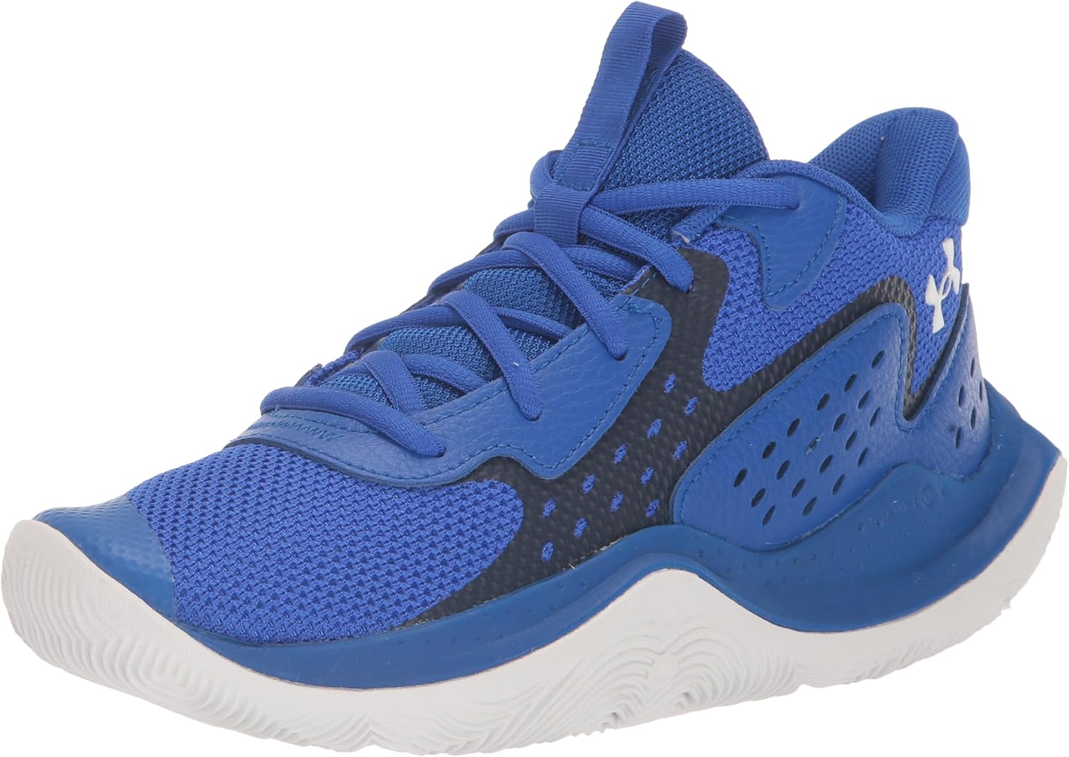 Баскетбольные кроссовки Under Armour Jet '23 для детей школьного возраста, белый/синий/темно-синий
Баскетбольные кроссовки Under Armour Jet '23 для детей школьного возраста, белый/синий/темно-синий