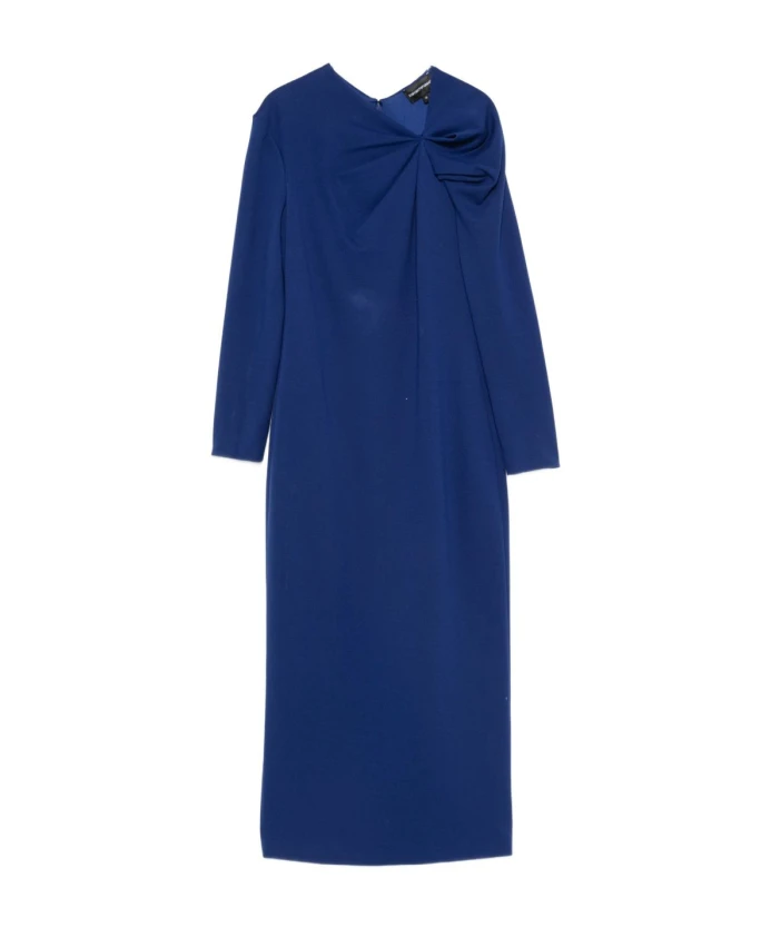 Синее платье миди Emporio Armani, синий
Синее платье миди Emporio Armani, синий