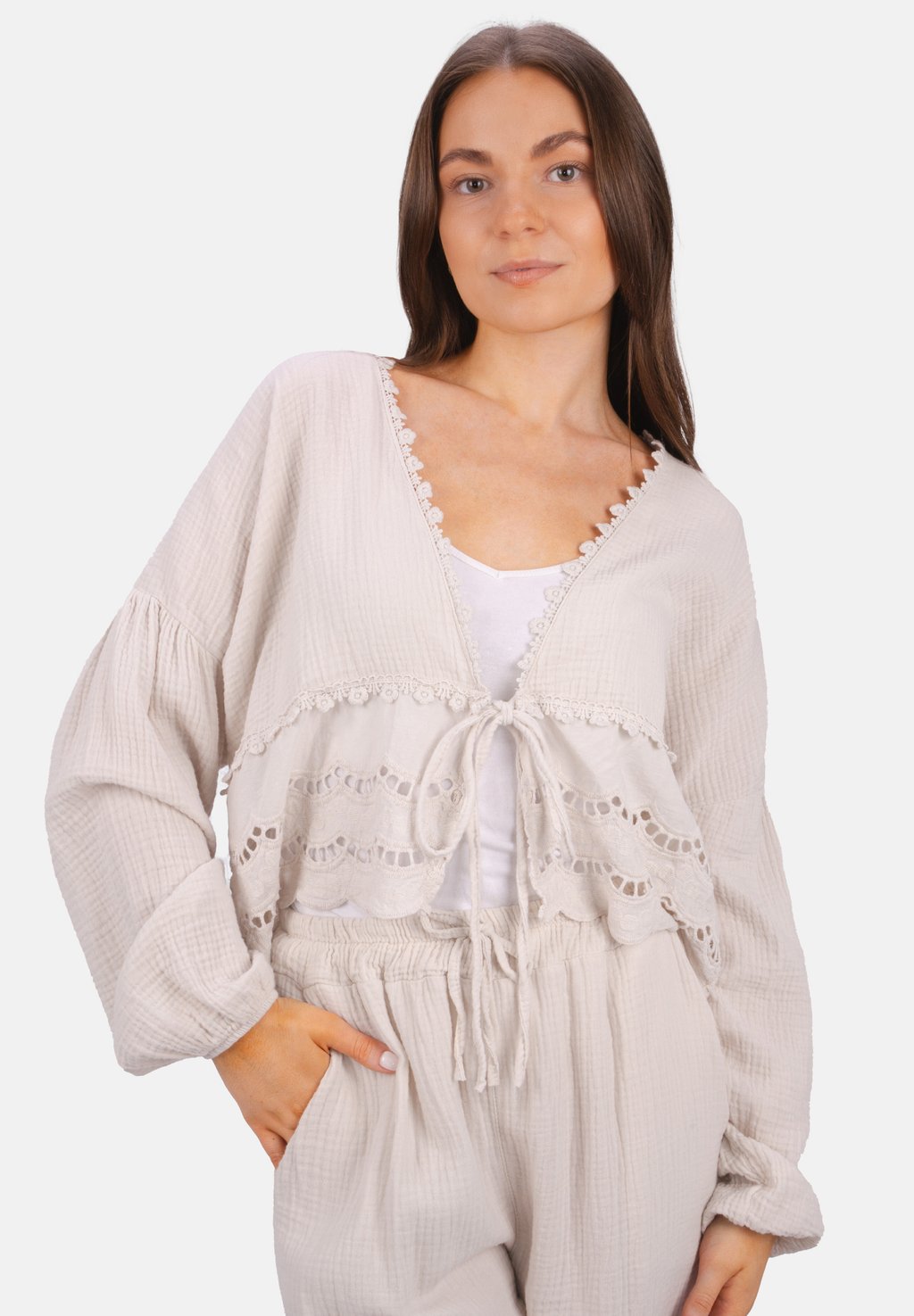 Блуза LAURA MUSSELIN Seasons of April, бежевый
Блуза LAURA MUSSELIN Seasons of April, бежевый