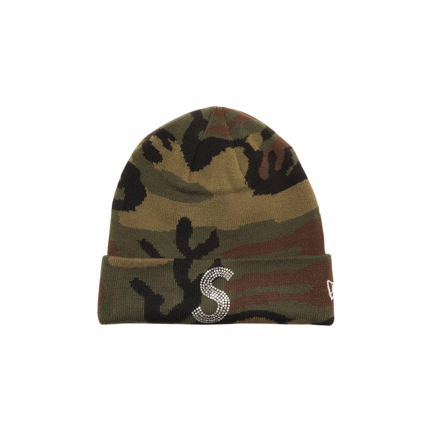 Шапка-бини с логотипом Supreme x New Era x Swarovski, Woodland Camo
Шапка-бини с логотипом Supreme x New Era x Swarovski, Woodland Camo