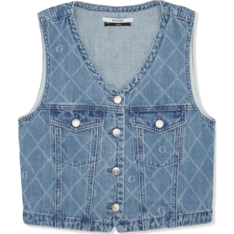 GUESS Женский синий жилет, Blue
GUESS Женский синий жилет, Blue