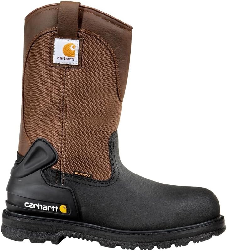 Carhartt мужские водонепроницаемые рабочие ботинки Heritage 11" Soft Toe Wellington, Brown/Black
Carhartt мужские водонепроницаемые рабочие ботинки Heritage 11" Soft Toe Wellington, Brown/Black