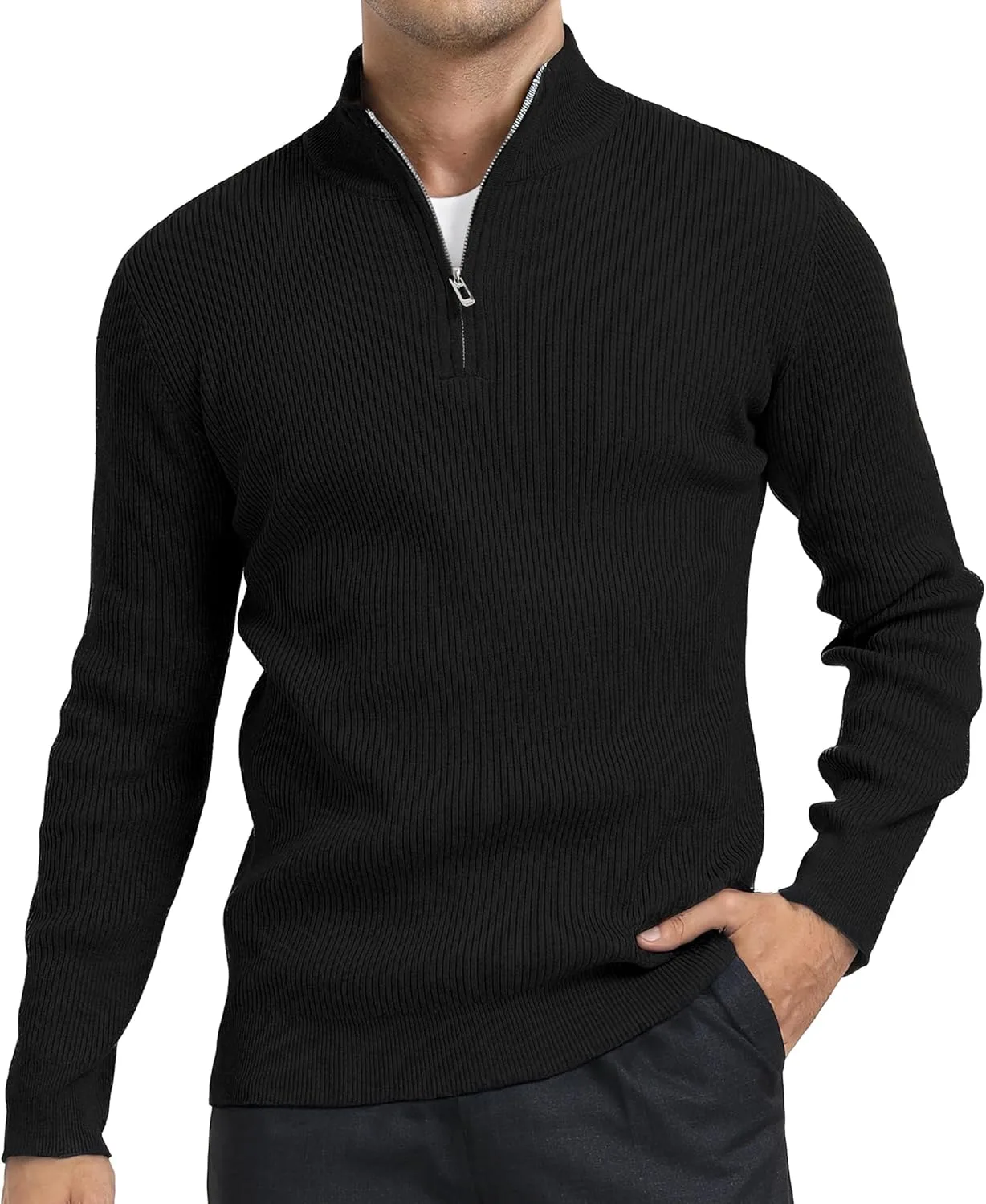 BenBoy мужской поло-свитер с четвертью молнии и воротником стойкой, slim fit
BenBoy мужской поло-свитер с четвертью молнии и воротником стойкой, slim fit