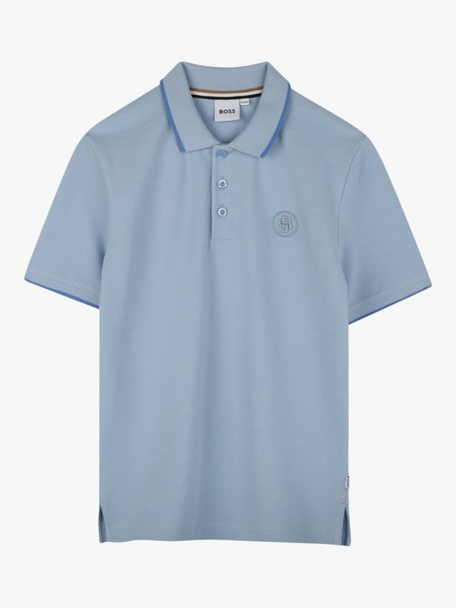 Детская хлопковая пике-поло от BOSS HUGO BOSS, Persian Blue
Детская хлопковая пике-поло от BOSS HUGO BOSS, Persian Blue