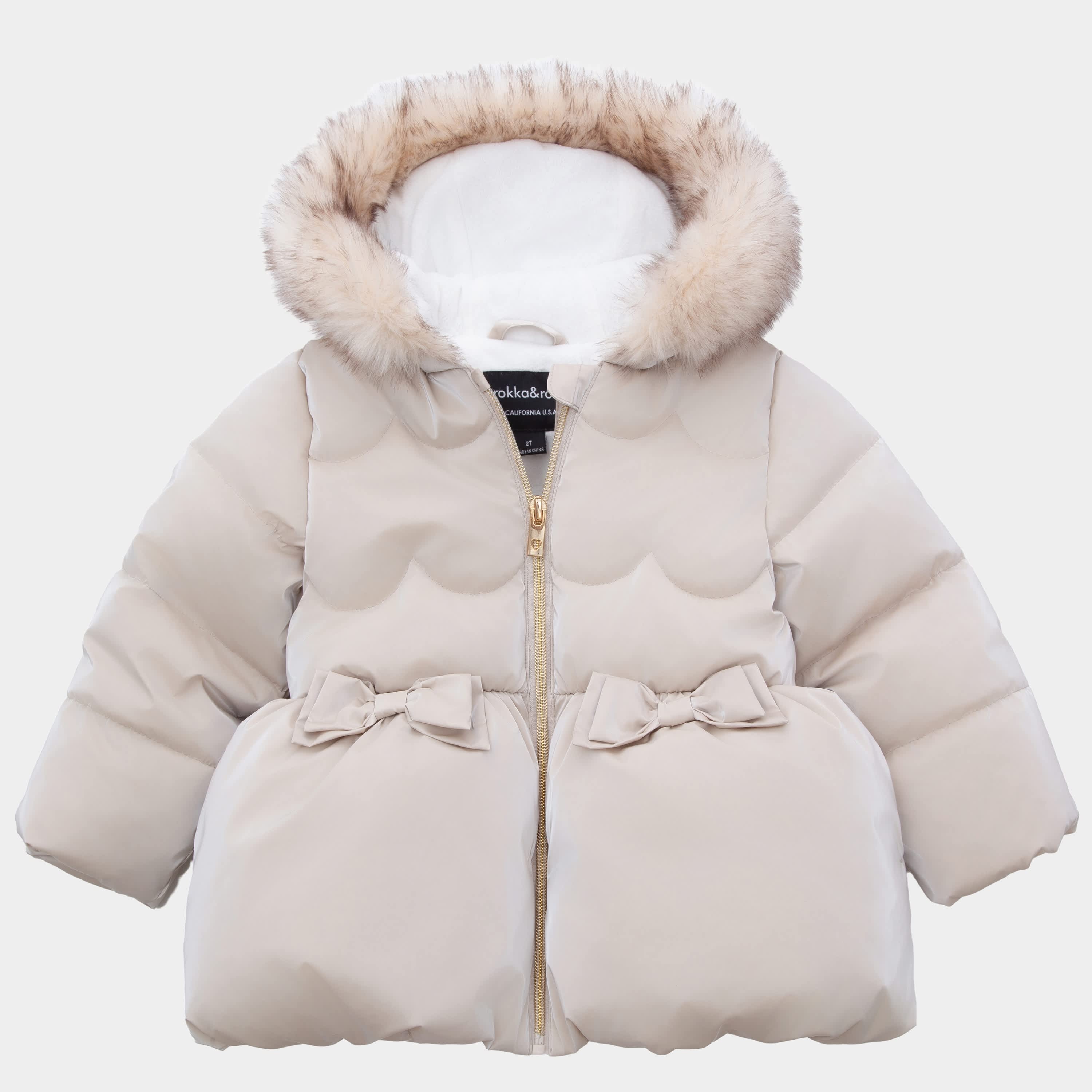 Детское зимнее пальто Rokka&Rolla для девочек, глянцевое, с меховой подкладкой, pearl cream
Детское зимнее пальто Rokka&Rolla для девочек, глянцевое, с меховой подкладкой, pearl cream