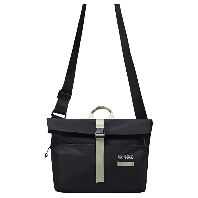 Сумка через плечо из ткани унисекс угольно-чёрная Skechers
Сумка через плечо из ткани унисекс угольно-чёрная Skechers