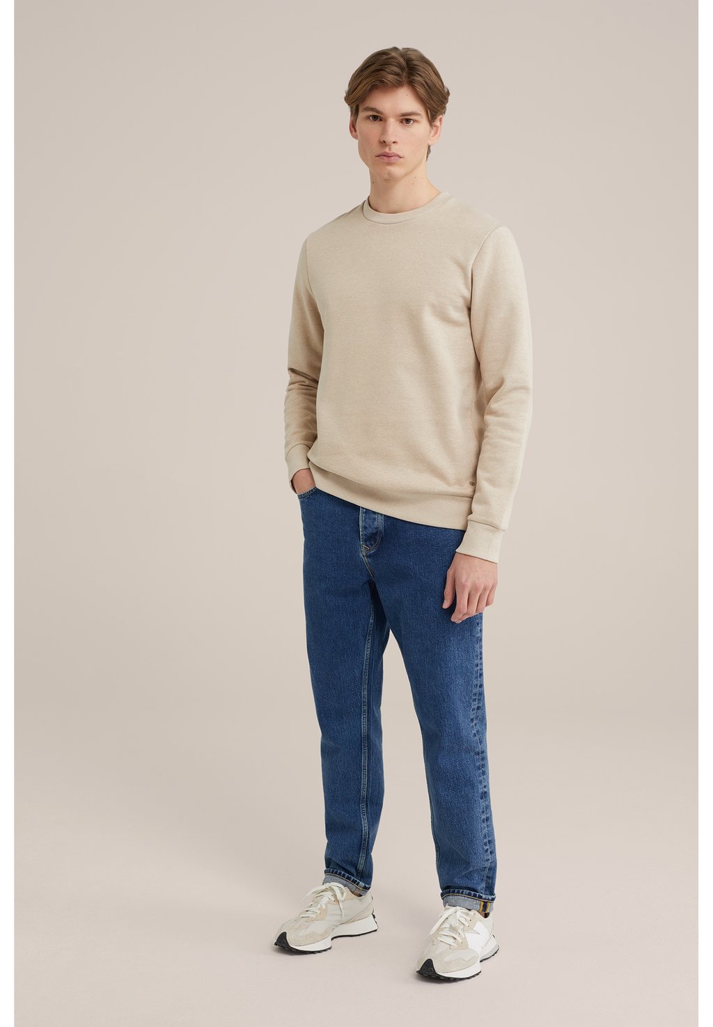 Толстовка WE Fashion, бежевый
Толстовка WE Fashion, бежевый