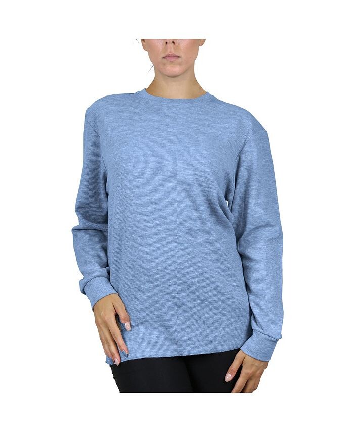 Женская терморубашка свободного кроя вафельной вязки Galaxy By Harvic, цвет Heather Medium Blue
Женская терморубашка свободного кроя вафельной вязки Galaxy By Harvic, цвет Heather Medium Blue