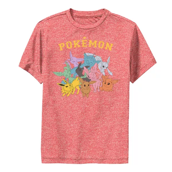Футболка для мальчика с покемонами из эволюций Иви Licensed Character, цвет red heather
Футболка для мальчика с покемонами из эволюций Иви Licensed Character, цвет red heather