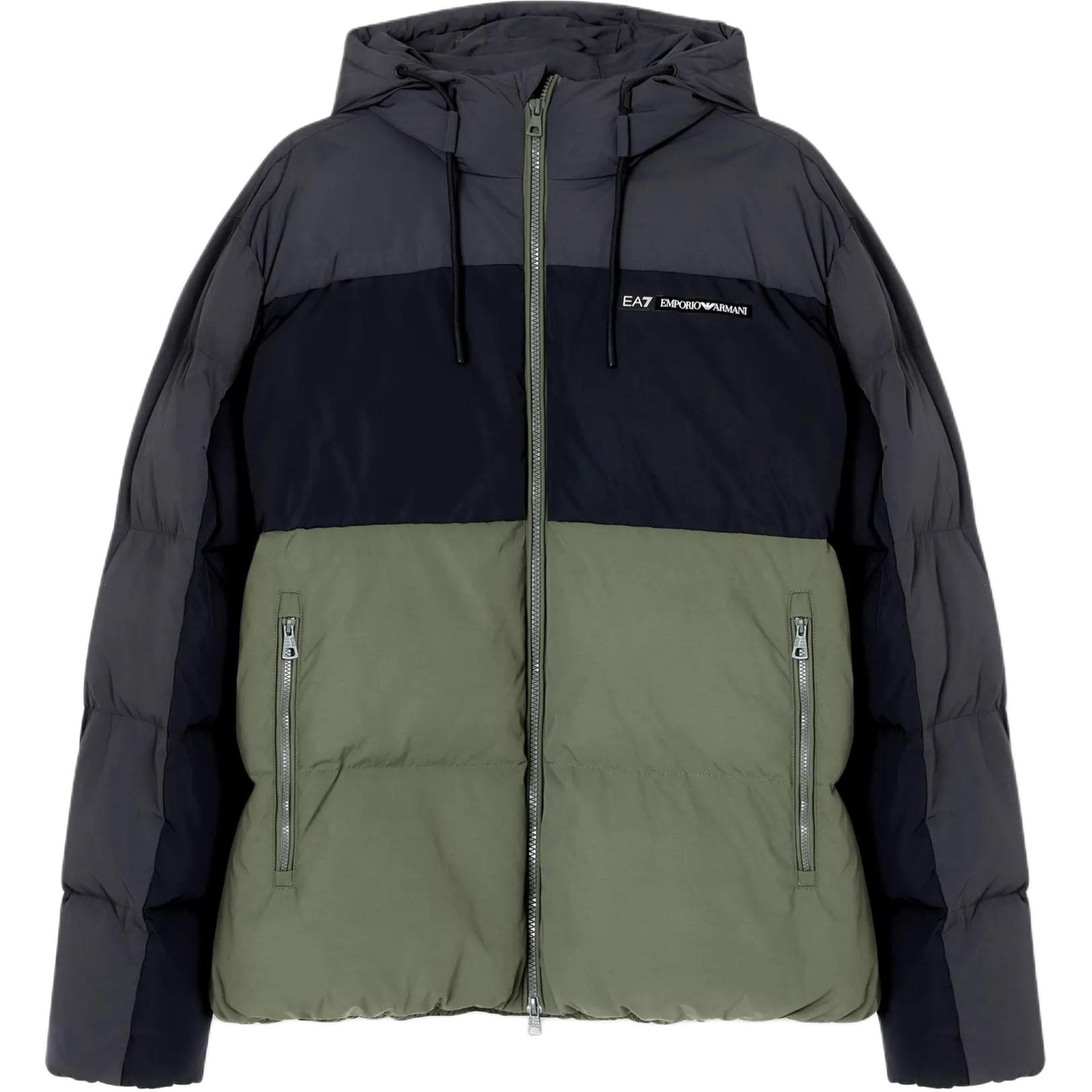 Куртка-пуховик Ea7 с цветными блоками EMPORIO ARMANI, оливковый
Куртка-пуховик Ea7 с цветными блоками EMPORIO ARMANI, оливковый