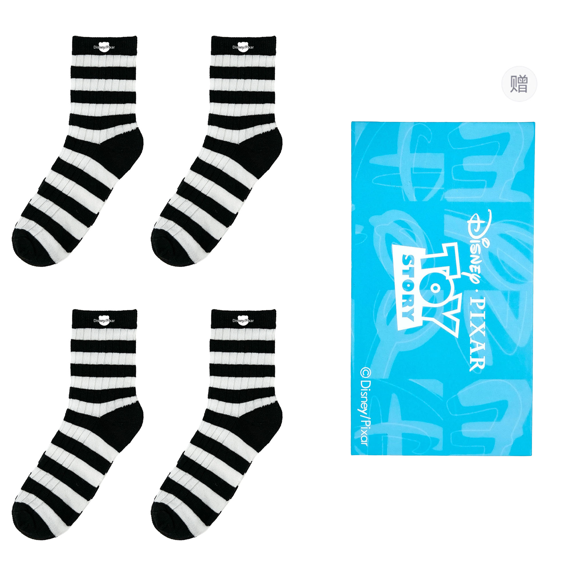 Набор из 4 пар унисекс носков Crew Disney, белый
Набор из 4 пар унисекс носков Crew Disney, белый