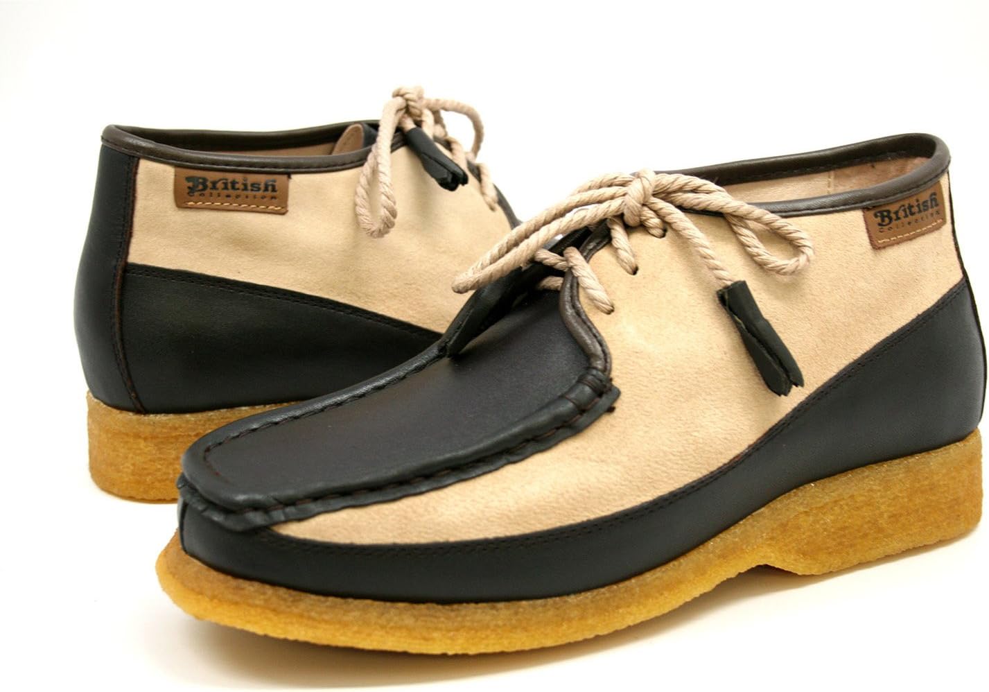 Мужские кожаные кроссовки Knicks Three Quarters на шнуровке из британской коллекции British Collection, коричневый/бежевый
Мужские кожаные кроссовки Knicks Three Quarters на шнуровке из британской коллекции British Collection, коричневый/бежевый