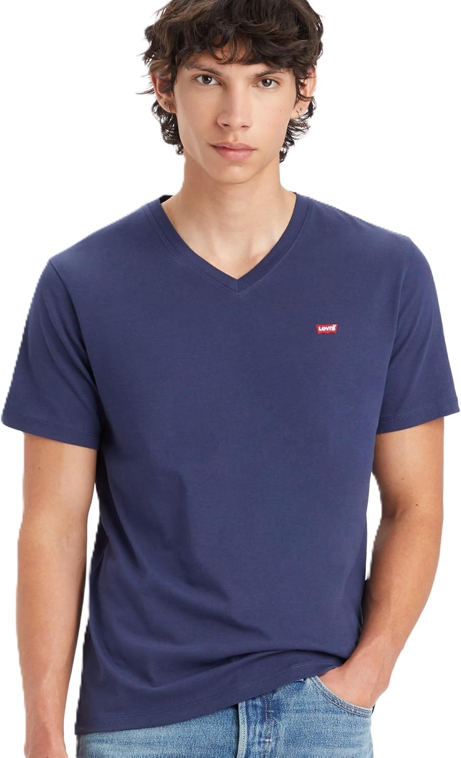 Мужская футболка Levi's стандартного кроя с коротким рукавом, синий
Мужская футболка Levi's стандартного кроя с коротким рукавом, синий