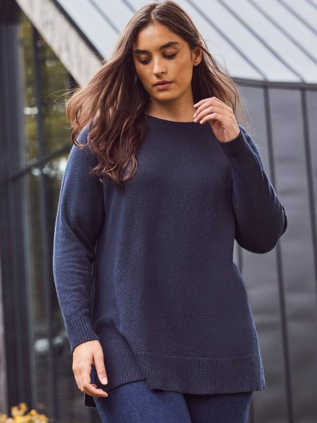 Длинный джемпер с круглым вырезом Curve Live Unlimited, Blue
Длинный джемпер с круглым вырезом Curve Live Unlimited, Blue