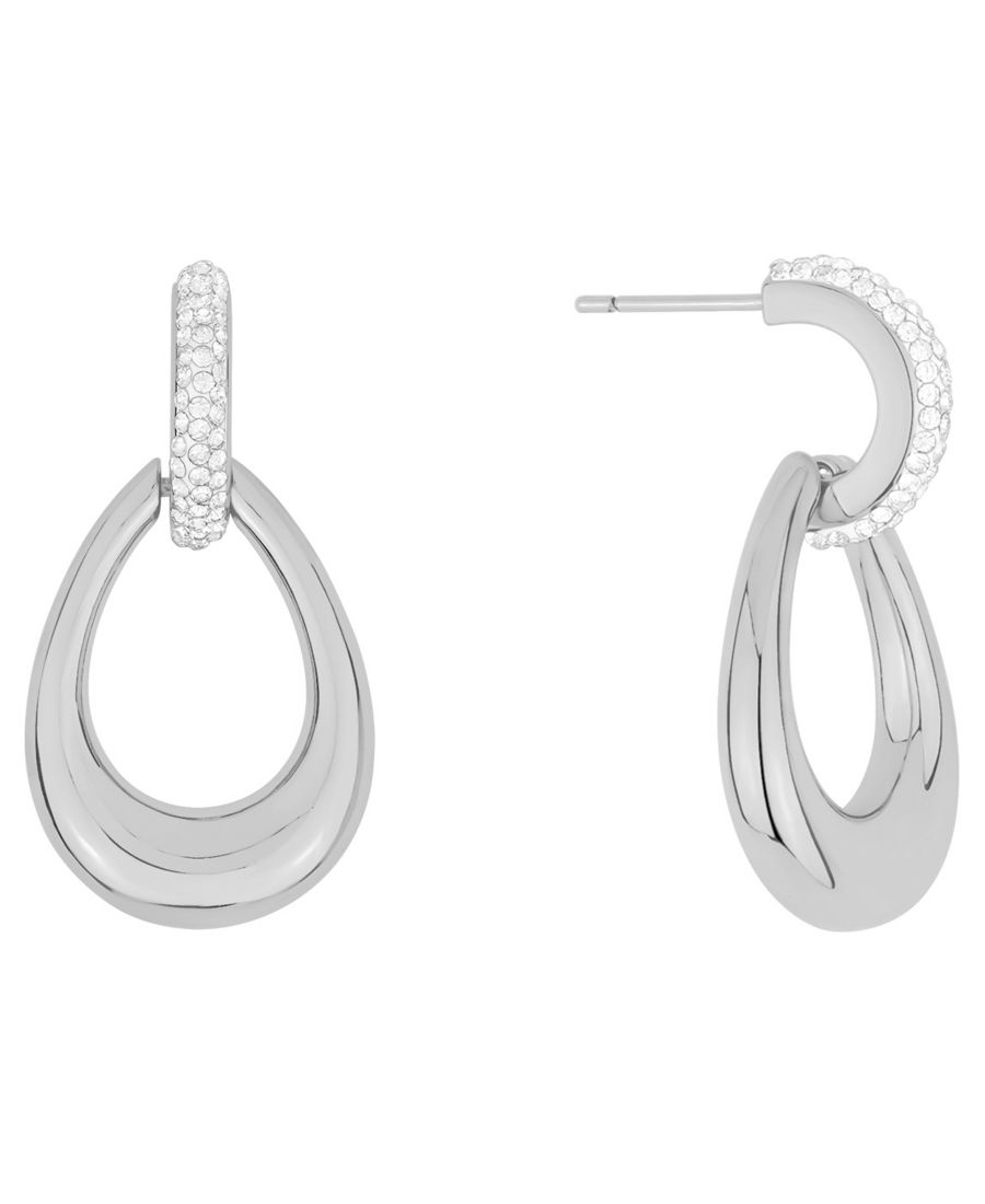 Серьги-подвески из посеребренной латуни с кристаллами And Now This, Silver
Серьги-подвески из посеребренной латуни с кристаллами And Now This, Silver