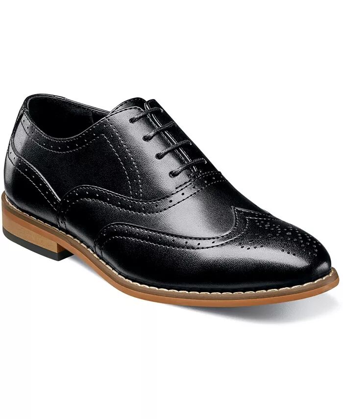 Туфли-оксфорды Big Boy Dunbar Wingtip Stacy Adams, черный 
Туфли-оксфорды Big Boy Dunbar Wingtip Stacy Adams, черный