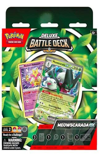TCG Pokemon, набор карт Meowscarada EX Deluxe Battle Deck
TCG Pokemon, набор карт Meowscarada EX Deluxe Battle Deck