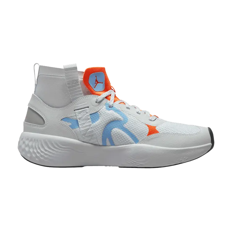 Кроссовки Jordan Delta 3 Mid 'Pure Platinum Chambray Total Orange', белый
Кроссовки Jordan Delta 3 Mid 'Pure Platinum Chambray Total Orange', белый