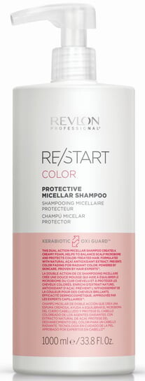 Мицеллярный шампунь для защиты цвета 1000 мл REVLON RESTART, Revlon Professional
Мицеллярный шампунь для защиты цвета 1000 мл REVLON RESTART, Revlon Professional