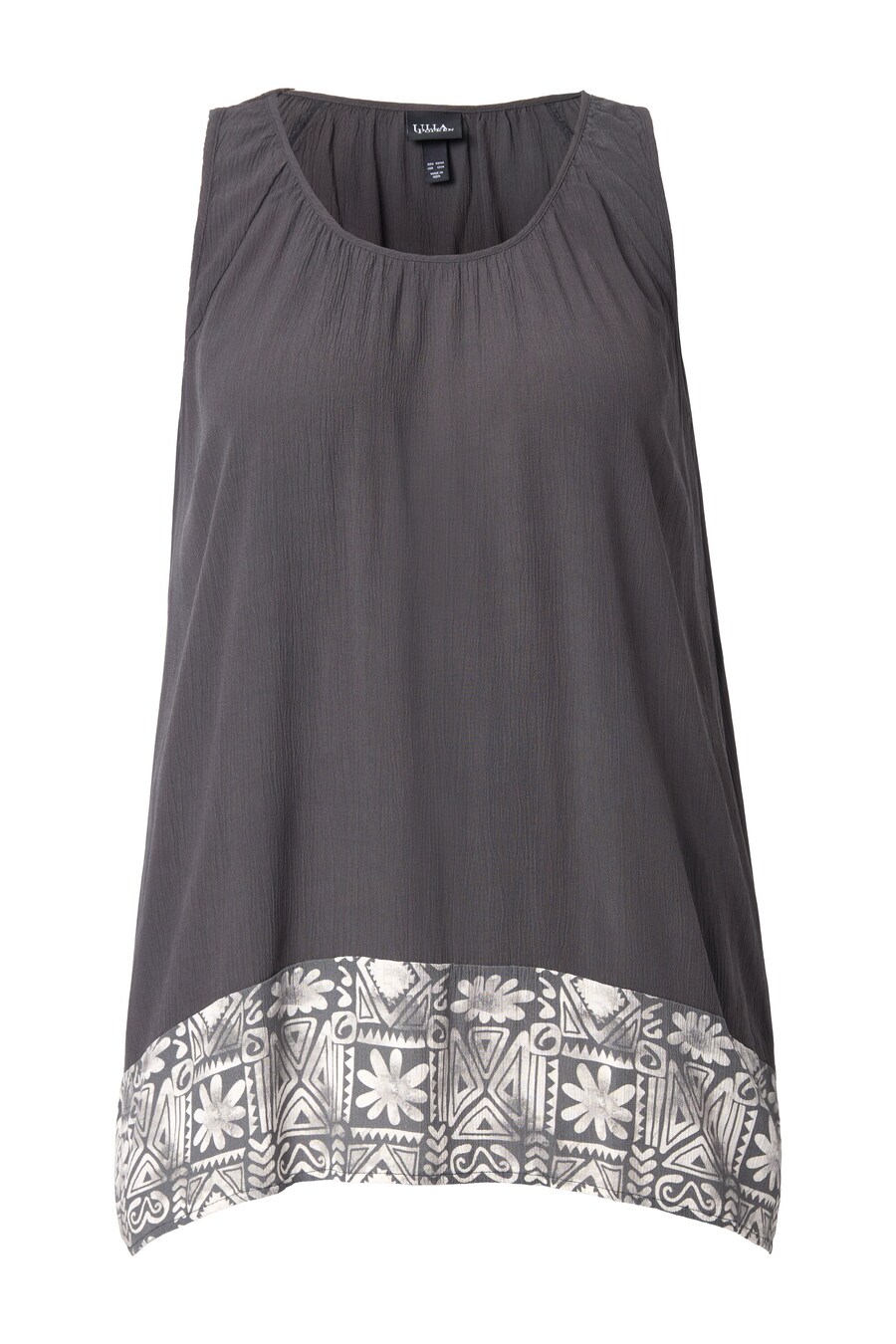 Блуза Ulla Popken, серый/графитовый
Блуза Ulla Popken, серый/графитовый