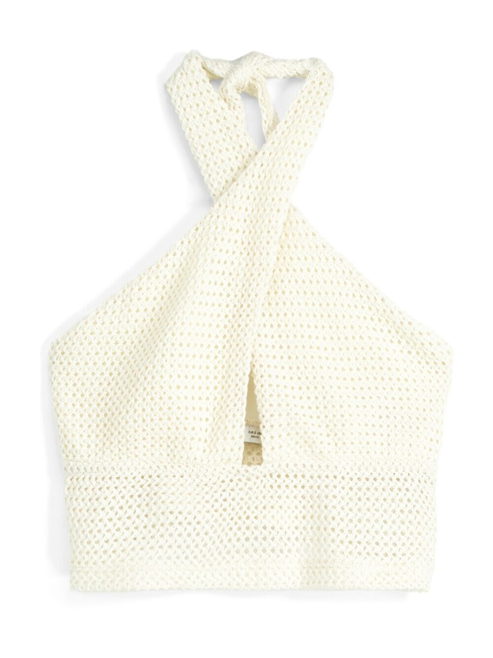 Вязаный топ Bershka, экрю
Вязаный топ Bershka, экрю