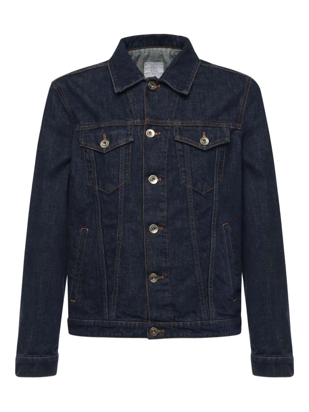 Джинсовая куртка на пуговицах Eleventy, синий
Джинсовая куртка на пуговицах Eleventy, синий
