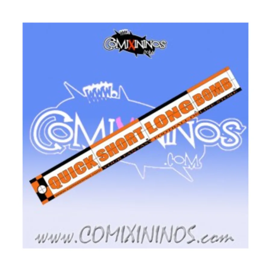 Линейка диапазона - оранжевый/черный, Fantasy Football Miniatures - Range Rulers and Templates (34mm)
Линейка диапазона - оранжевый/черный, Fantasy Football Miniatures - Range Rulers and Templates (34mm)