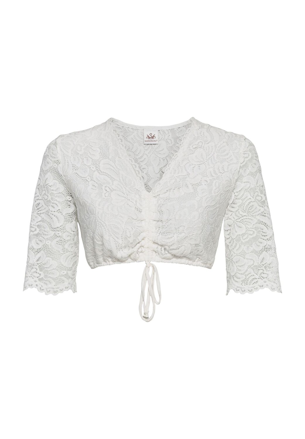 Блузка-дирндль Ансбах, сплошное кружево, полурукава, рюши, женская Spieth & Wensky, цвет Offweiß
Блузка-дирндль Ансбах, сплошное кружево, полурукава, рюши, женская Spieth & Wensky, цвет Offweiß