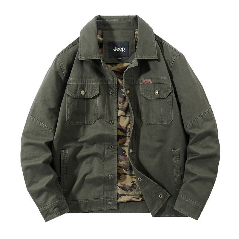 Куртка Unisex Lapel Moderate Workwear Jeep, army зеленый
Куртка Unisex Lapel Moderate Workwear Jeep, army зеленый