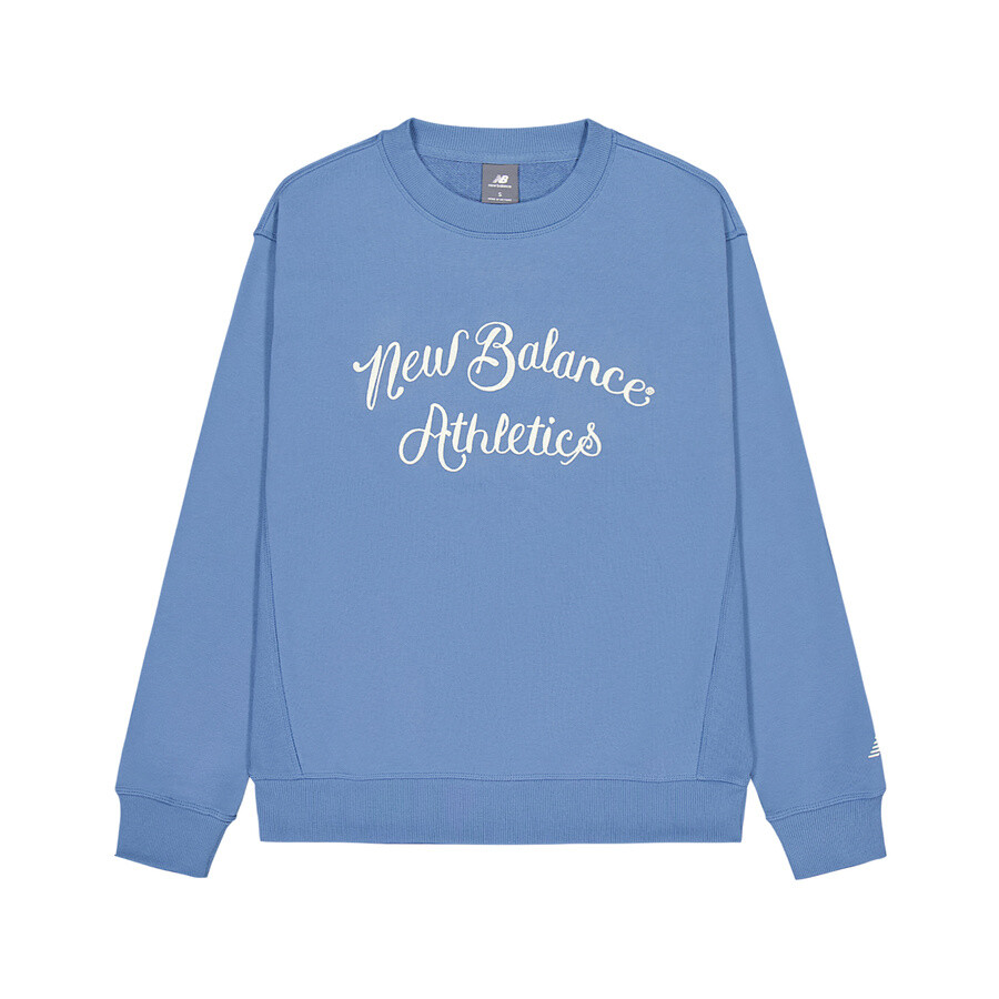 NB Athletics Толстовка мужская Egret Blue New Balance, цвет Egret Blue 
NB Athletics Толстовка мужская Egret Blue New Balance, цвет Egret Blue