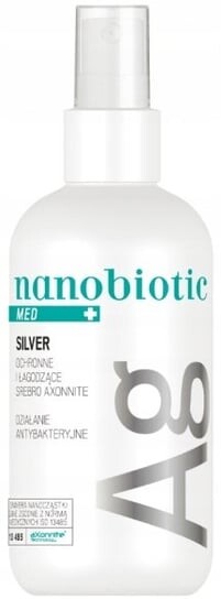 Спрей от кожных инфекций, 150 мл Nanobiotic Silver Med
Спрей от кожных инфекций, 150 мл Nanobiotic Silver Med