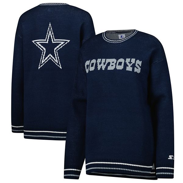 Женский свитер oversize с интарсией Dallas Cowboys Starter
Женский свитер oversize с интарсией Dallas Cowboys Starter