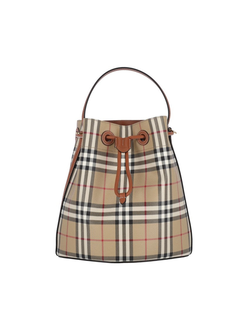 Сумка-ведро Tb Small - бежевая клетка Burberry
Сумка-ведро Tb Small - бежевая клетка Burberry