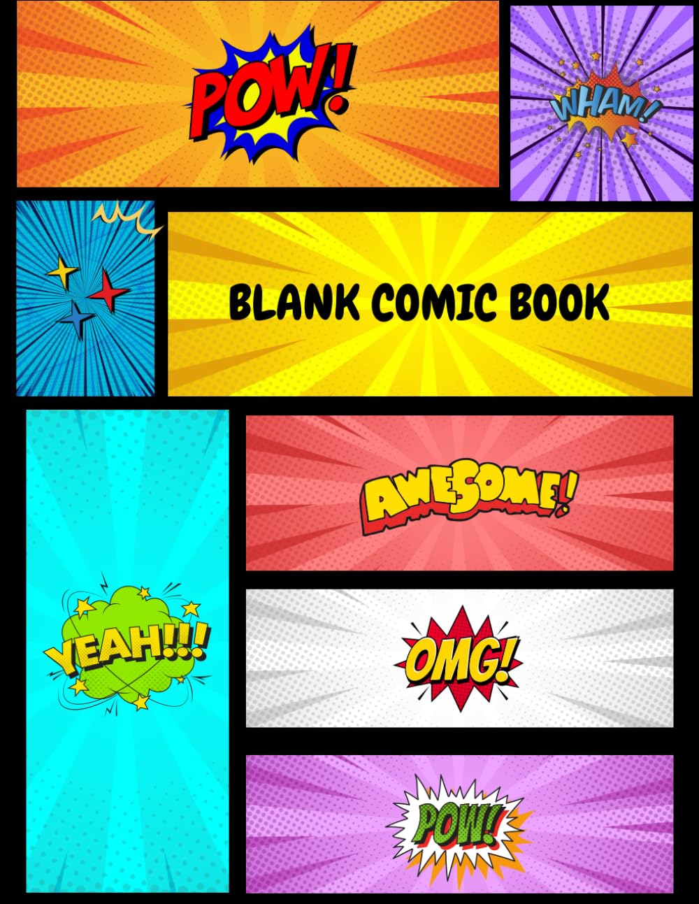 DIY: Comic Book: A Blank Comic Book for Creators, Dreamers, and Storytellers (Independently published)
DIY: Comic Book: A Blank Comic Book for Creators, Dreamers, and Storytellers (Independently published)