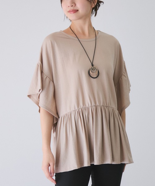 Футболка женская с широкой сборкой, Kanoko Jayro, серый
Футболка женская с широкой сборкой, Kanoko Jayro, серый