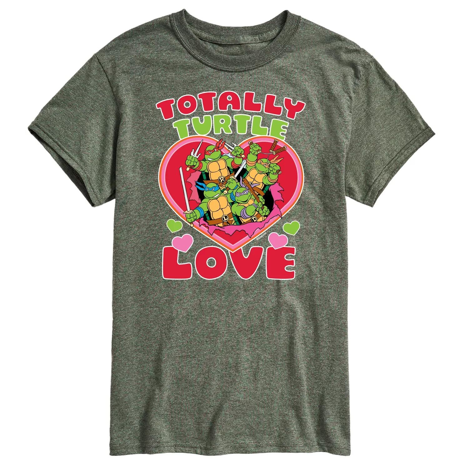 Мужская футболка TMNT Totally Turtle Love Licensed Character 
Мужская футболка TMNT Totally Turtle Love Licensed Character