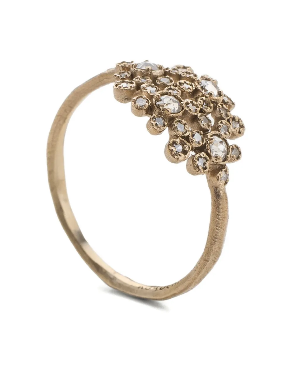 Бриллиантовое кольцо Cosmo из 14-каратного желтого золота Noguchi 
Бриллиантовое кольцо Cosmo из 14-каратного желтого золота Noguchi