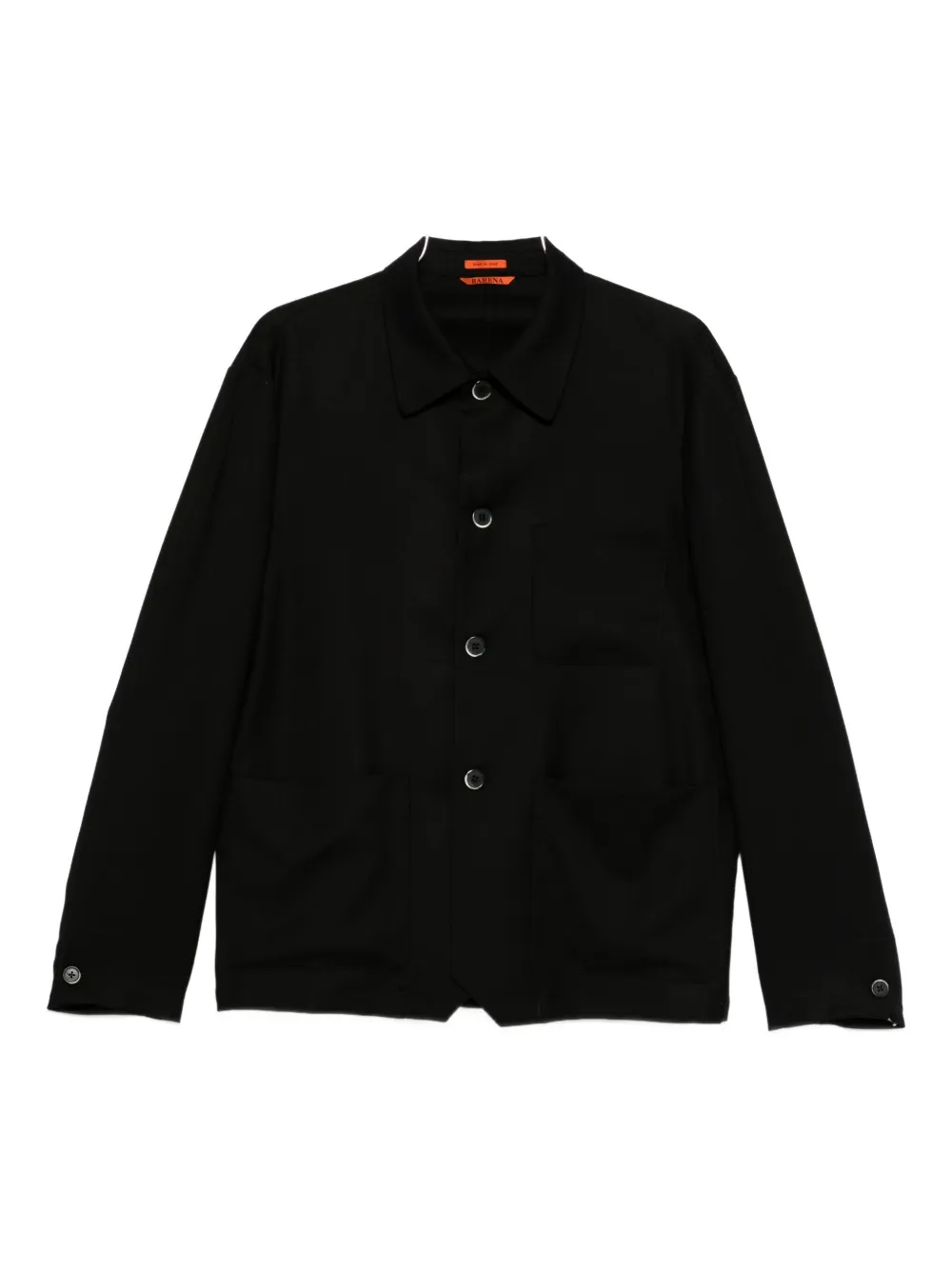 Куртка-рубашка с накладным карманом на пуговицах Barena, черный
Куртка-рубашка с накладным карманом на пуговицах Barena, черный
