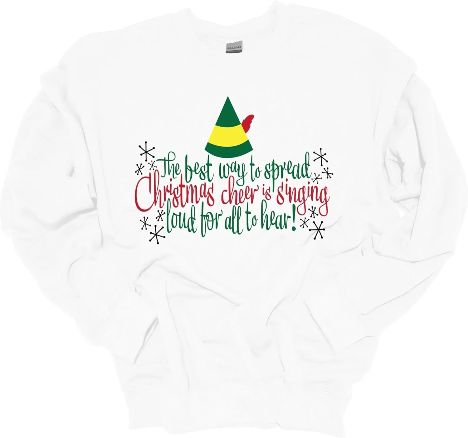 Trenz Shirt Company Unisex рождественский свитшот Elf
Trenz Shirt Company Unisex рождественский свитшот Elf
