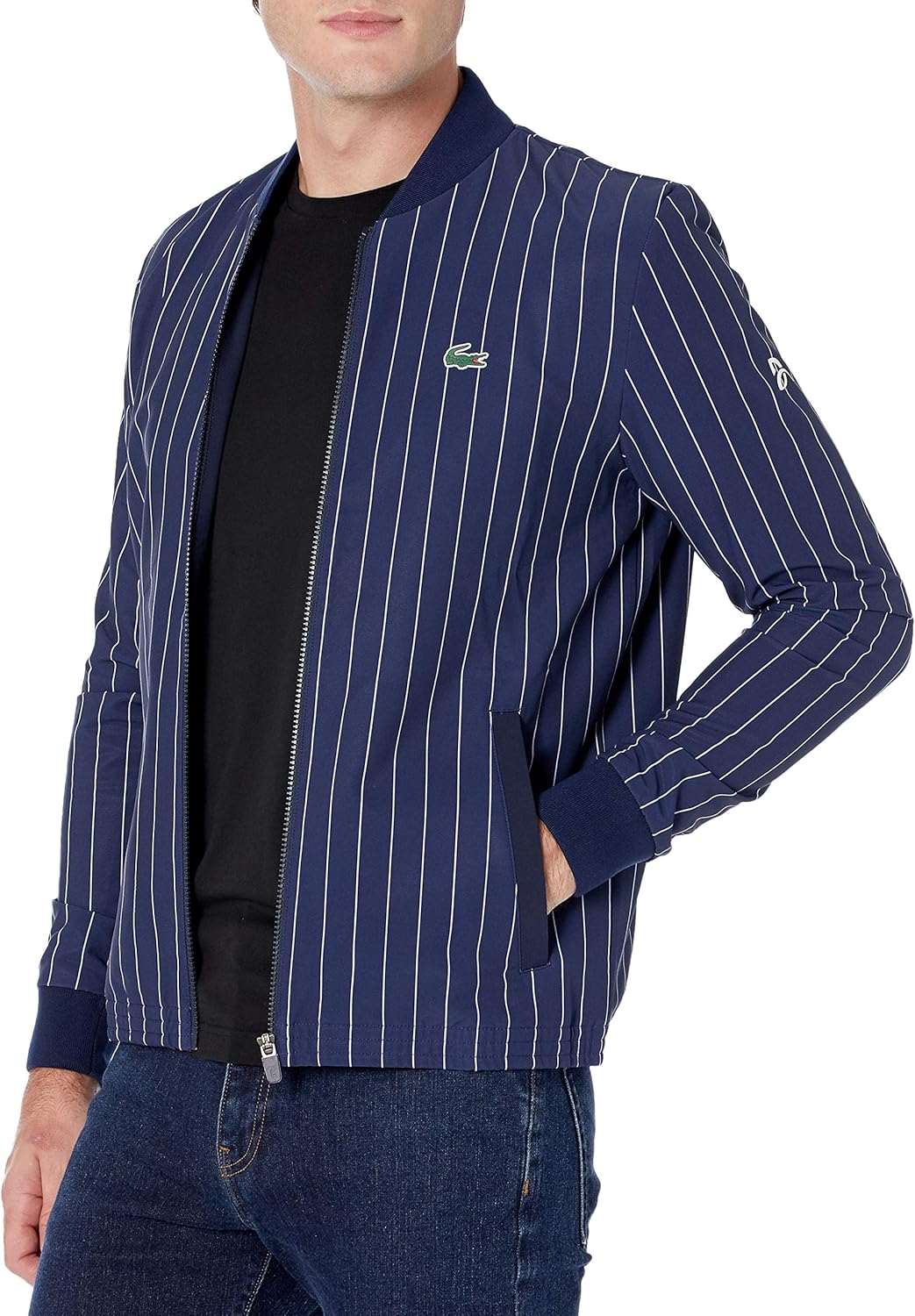 Мужская ветровка Lacoste Novak Full Zip Striped Taffeta, Navy Blue/White
Мужская ветровка Lacoste Novak Full Zip Striped Taffeta, Navy Blue/White