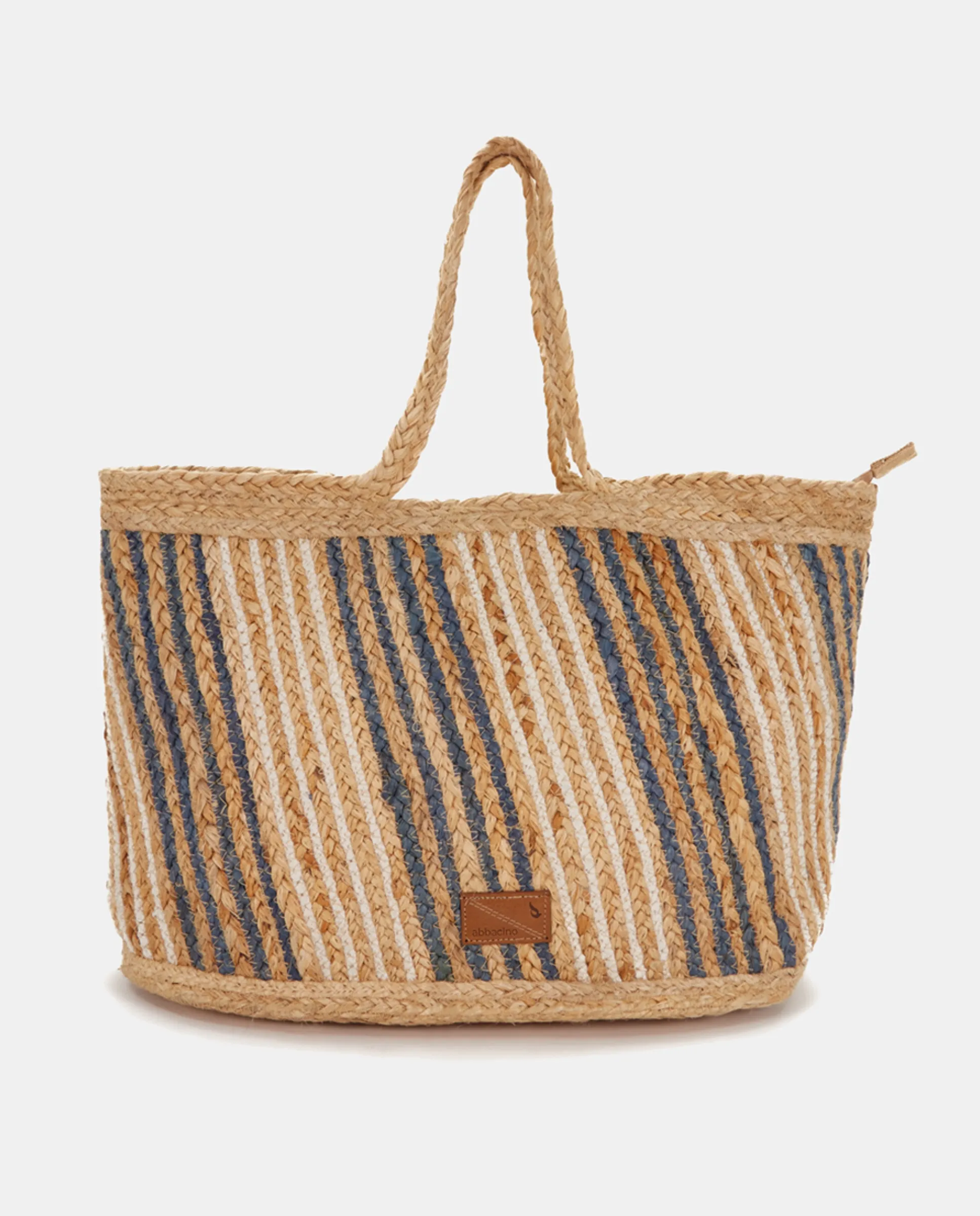Плетеная сумка-корзина Oceans Diary в синюю полоску Abbacino, синий
Плетеная сумка-корзина Oceans Diary в синюю полоску Abbacino, синий